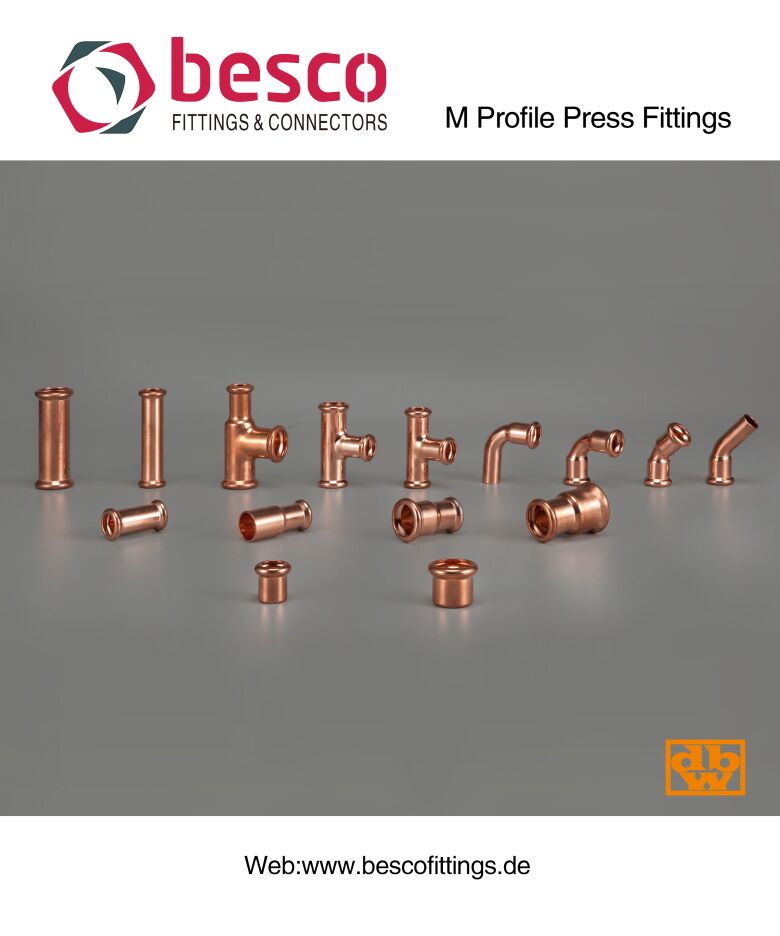 Copper Press Reduced Coupling