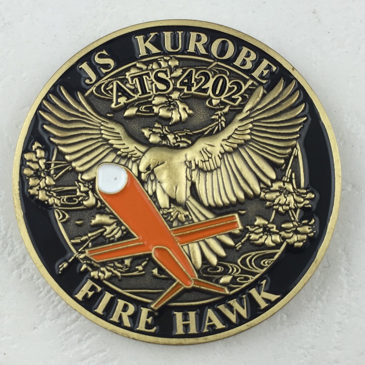 Military Army with Soft Enamel Logo Coin (GZHY-YB-004)