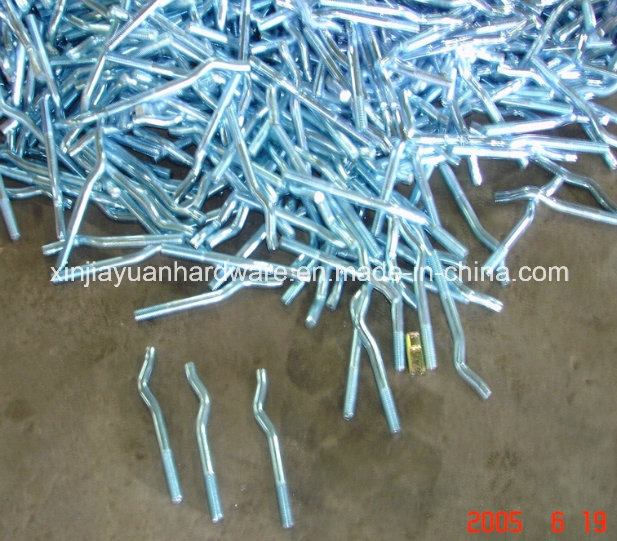 Galvanized Steel Pigtail Foundation Bolt for Construction