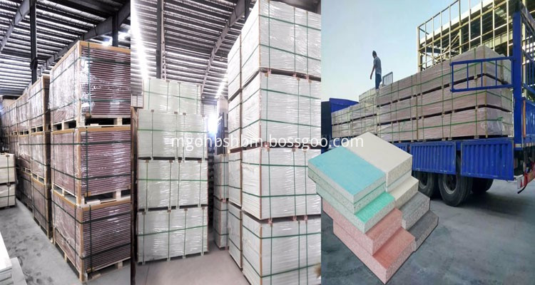 High Strength Fiberglass Fireproof 18mm MgO Floor Panel