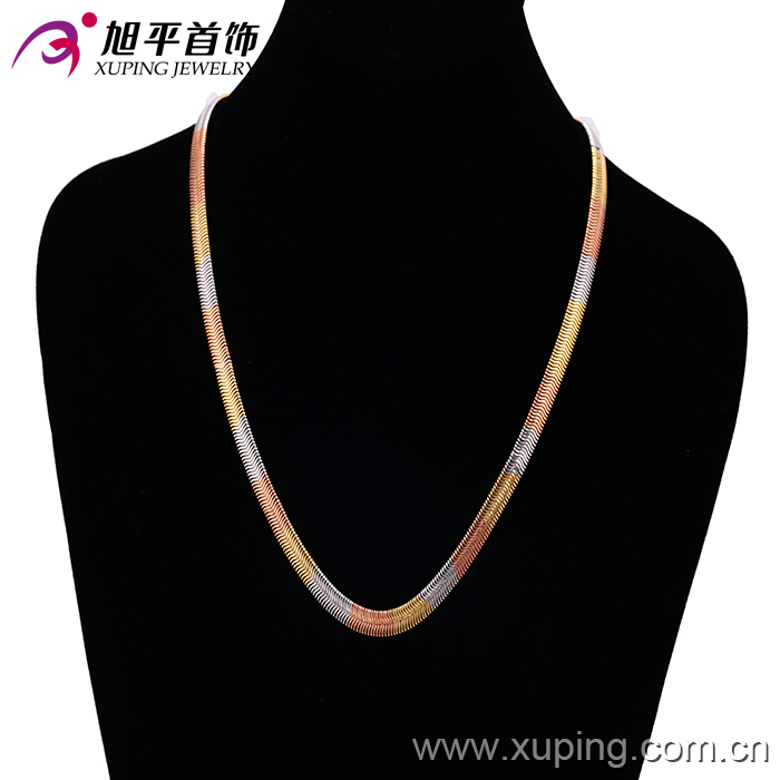 42459 Fashion Multicolr Delicate Women Jewelry Necklace in Copper Alloy Without No Stone