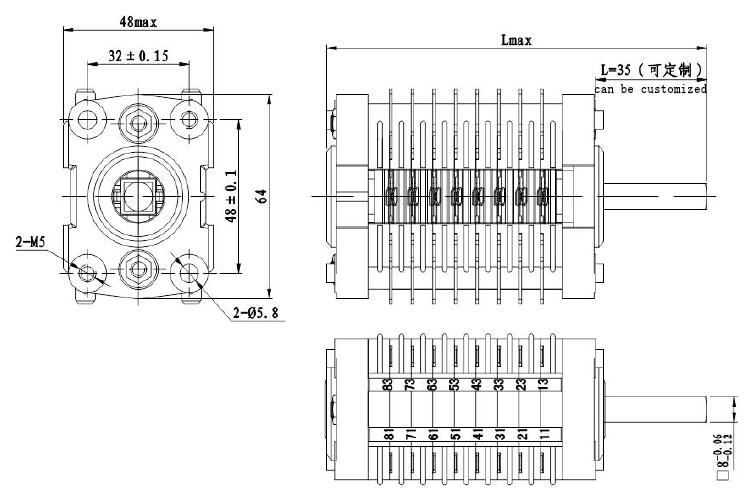 Flf10 Auxiliary Switch