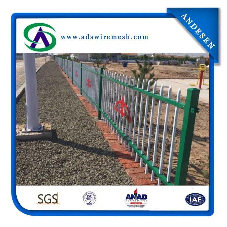 Welded Commercial Decoratiive Steel Fence/Ornamental Metal Fence