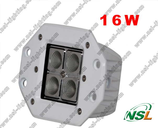 12V 24V LED Work Light, 16W Waterproof LED Work Light, IP67 LED Work Light with CE, RoHS