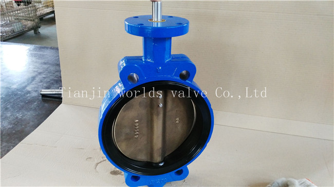 Semi-Lug Type Butterfly Valve with Ce ISO Wras Certificates