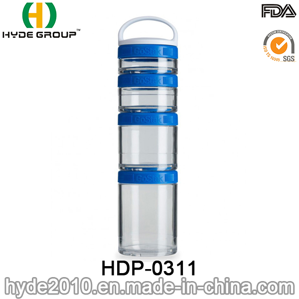 300ml Newly Plastic Protein Powder Container, Plastic Pill Container (HDP-0311)