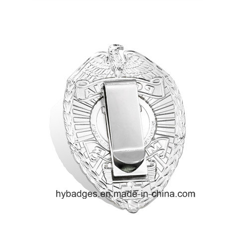 Uneven Square Gold Badge, Engraved Lapel Pin (GZHY-BADGE-004)