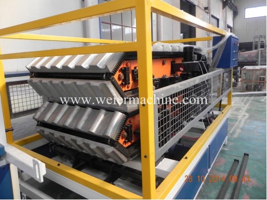 PVC Glazed Corrugated Roof Production Line