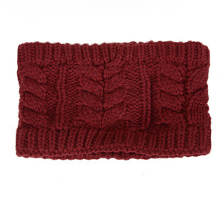 Women Knitted Turban Winter Warm Crochet Head Wrap Ear Warmer Hairband Headband (HB100)