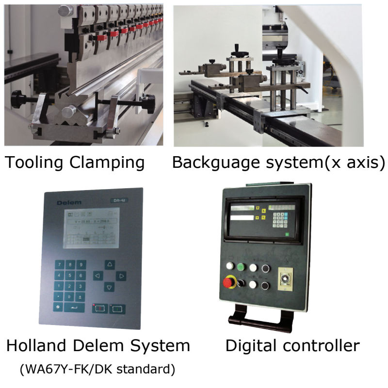 CNC Press Brake Wa67y 100-2500dk