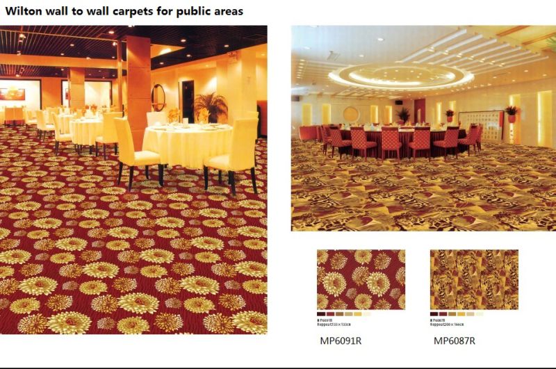 Wilton Wall to Wall Hotel Carpets for Public Areas