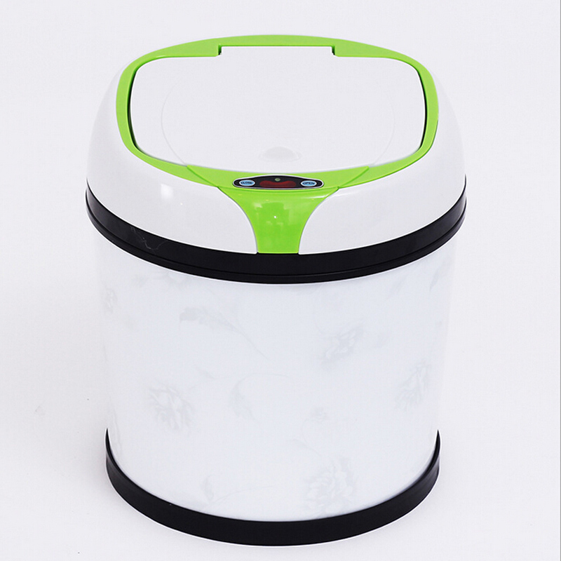 Three Colors Available Plastic Sensor Dustbin (YW008)