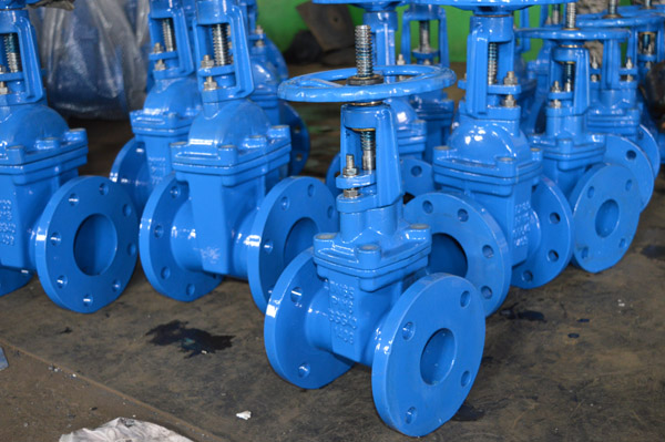 BS Standard Non Rising Stem Resilient Seated Gate Valve