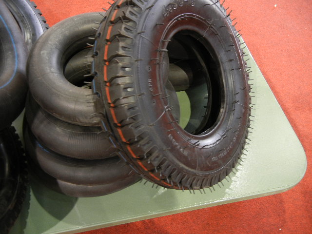 Tyre and Tube, Buty Tube, Wheelbarrow Tube, 400-8tire