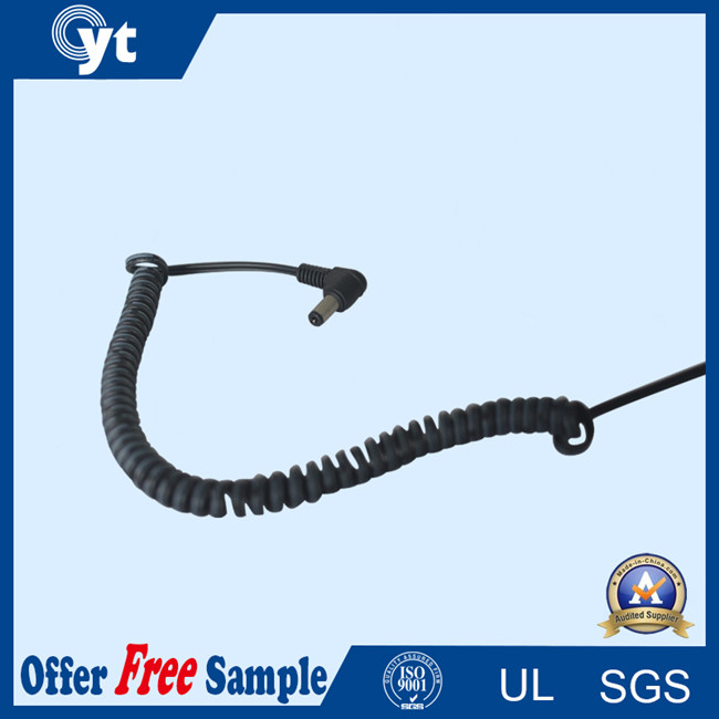 PVC Flat Wire Spiral DC Cable with UL