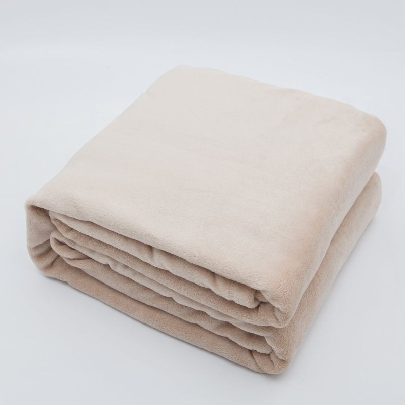 Full/Queen Size Reversible Microfiber Blanket for Home