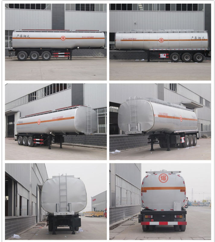 40000 Liters Oil Tanker Semi Trailer with Dongfeng Cummins Tractor