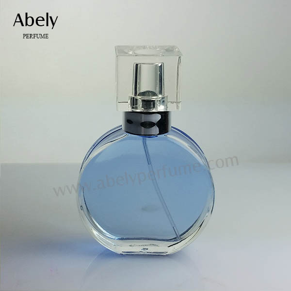 60ml Transparent Distinguish Lady Style Glass Perfume Bottle