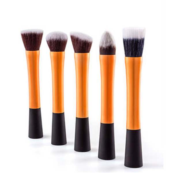 5PCS Women's Flat Kabuki Foundation Makeup Brushes