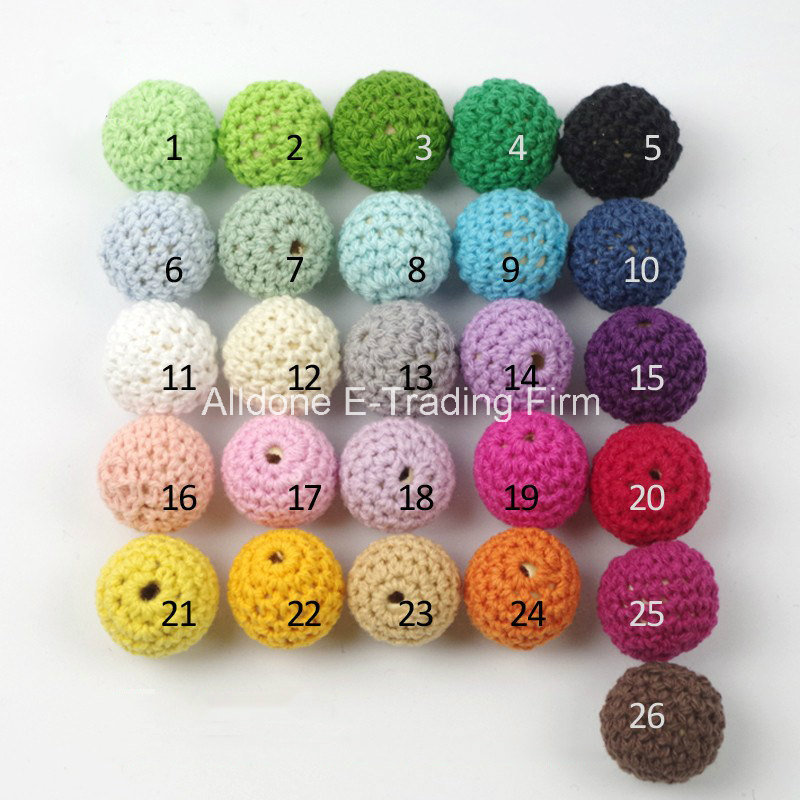 OEM/ODM Custom Order Hand Crochet Beads Balls Ornaments
