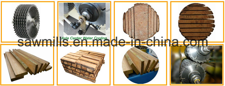 Multi Blade Wood Cutter Log Woodworking Sawmill Machinery