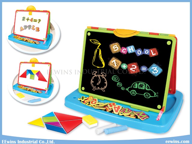 Educational Double-Sided Learning Easel Drawing Set Educational Toys