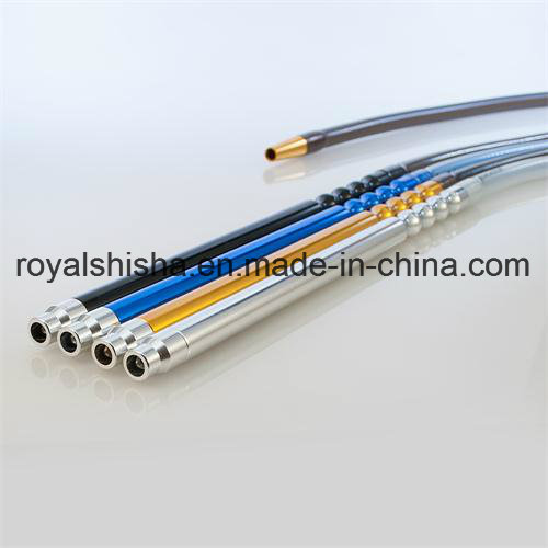 Top Selling Wholesale High Quality Silicone Hookah Hose with Aluminum Tips