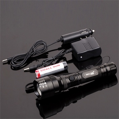 Telescopic Focusing Flashlight with Ce, RoHS, MSDS, ISO, SGS