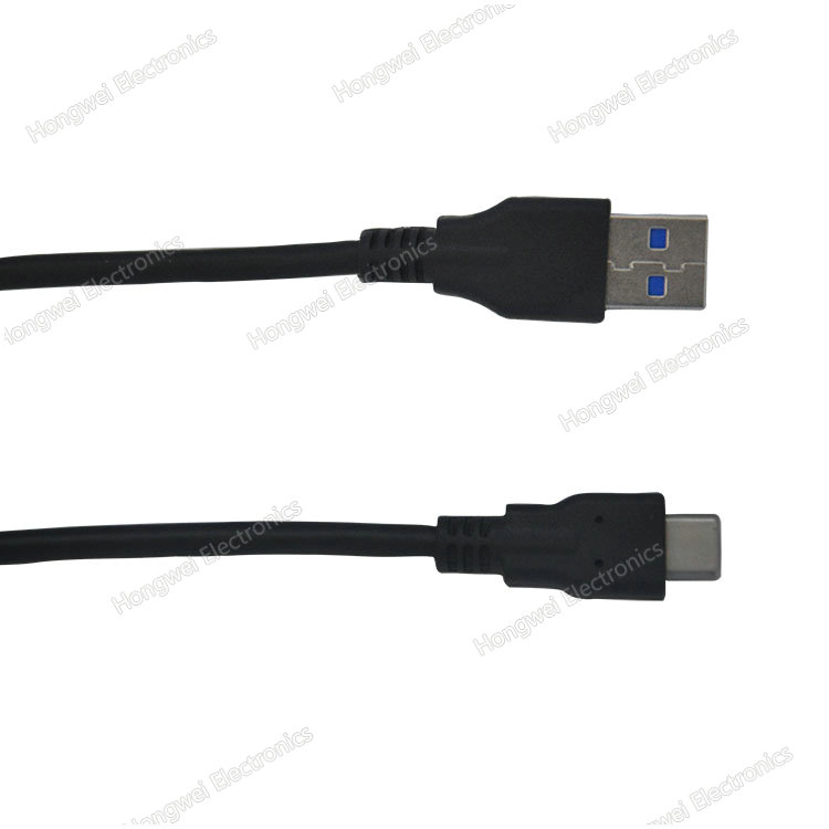 3FT Black 3A Chaging Data Sync USB3.0 to Typec Cable