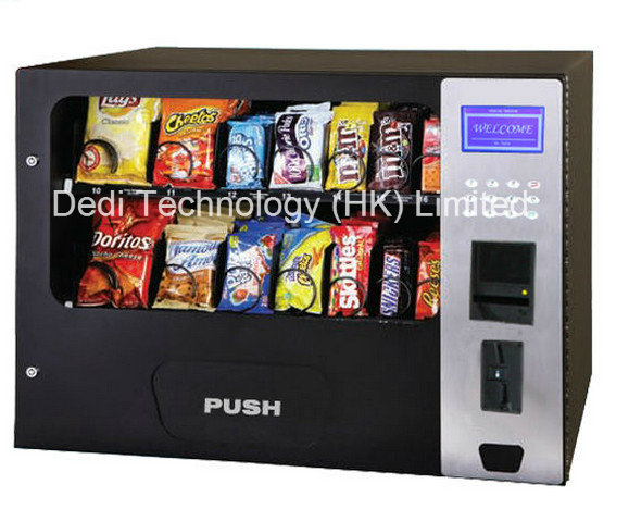 Snack Cans Drink Food Vending Machine with 14 Channels