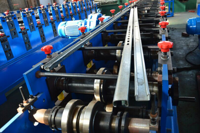 Factory Price Solar Strut Panel Post Roll Forming Machine