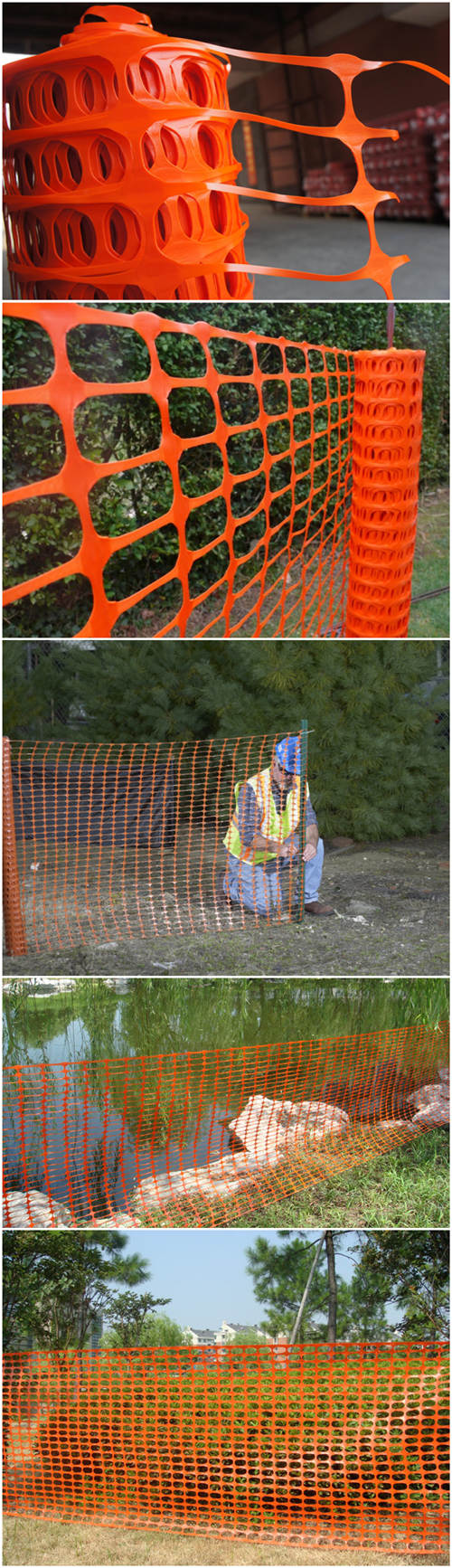 China Good Quality HDPE Orange Safety Fence (ZDOSF)