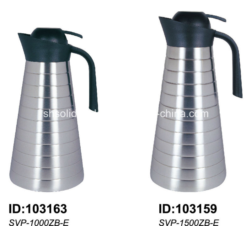 Stainless Steel Vacuum Insulated Coffee Jug Svp-1000zb-E Thermal Jug Svp-1000zb-E