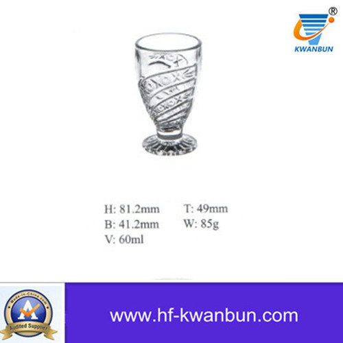 Mould Glass Tea Cup Glass Cup Good Quality Kb-Hn0829