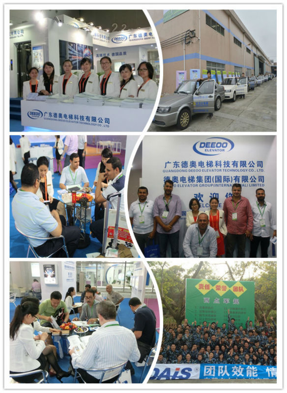 ISO9001 SGS Audit Elevator Factory Panoramic Elevator