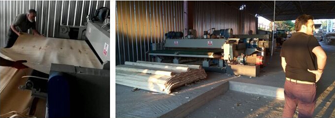 Hydraulic Pressure Veneer Clipper