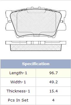 Environment Friendly Brake Pads for Japanese Car