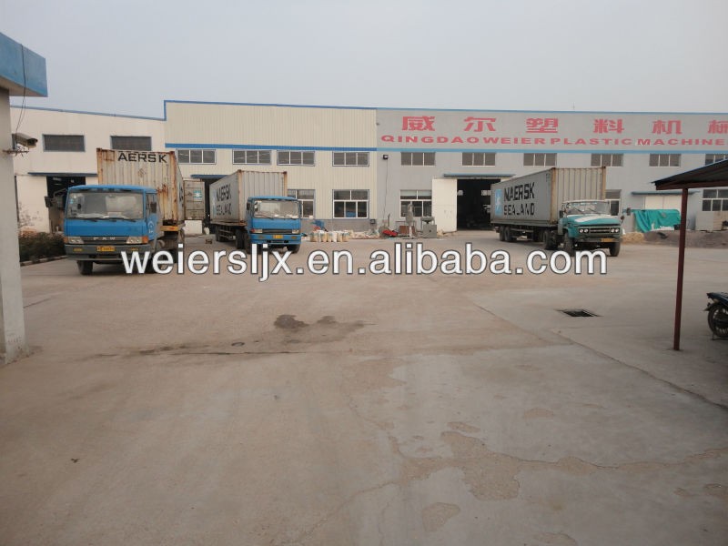 Width 1220mm PP/PE Hollow Corrugated Sheet Extrusion Line