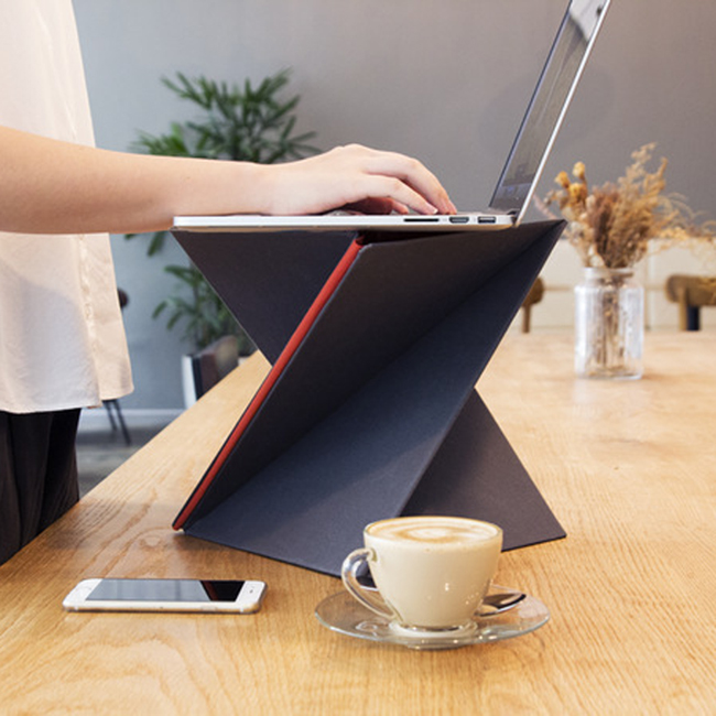 XL-Sized Foldable Laptop Lapdesk Table PC Stand Support