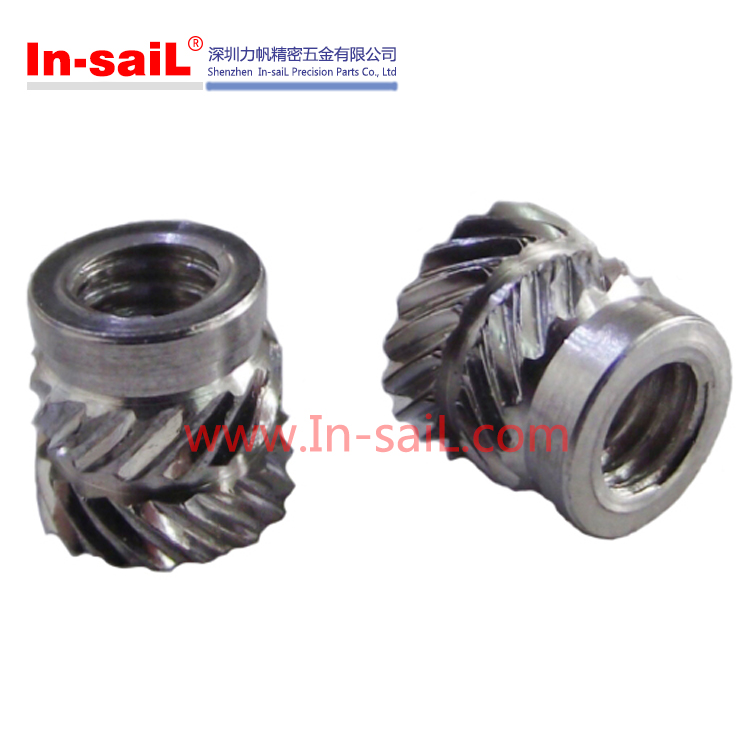 China Fastener Supplier Stainless Steel Insert Nut for Blood-Glucose Meter