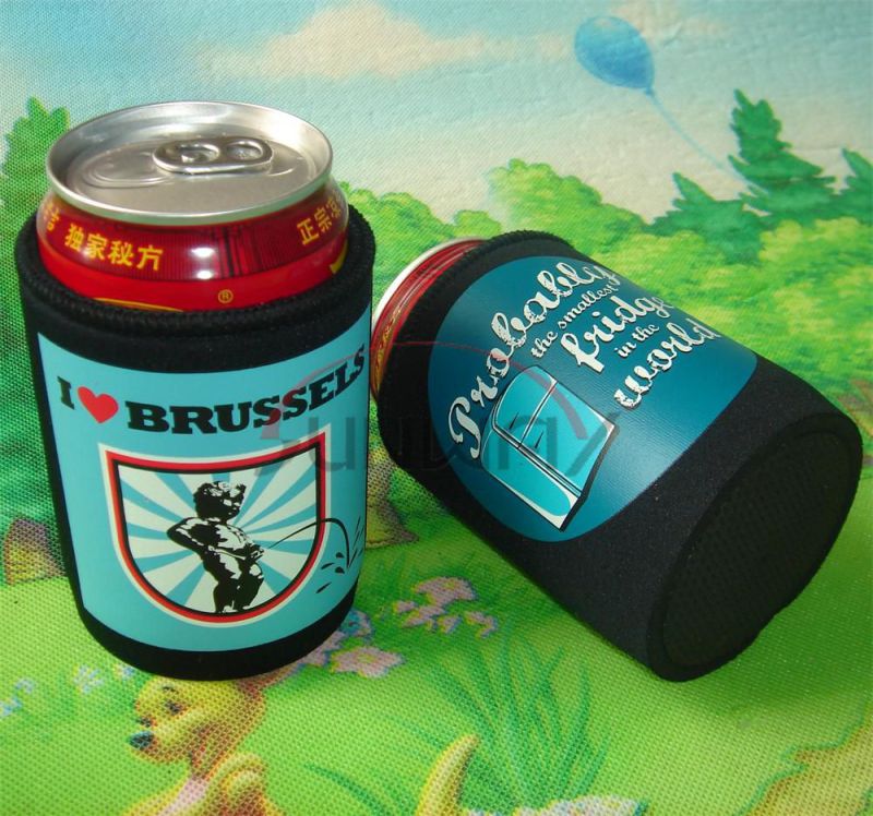 Custom Printed Neoprene Beer Stubby Cooler Can Holder (BC0077)