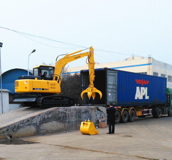 Sugarcane Wheel Hydraulic Excavator