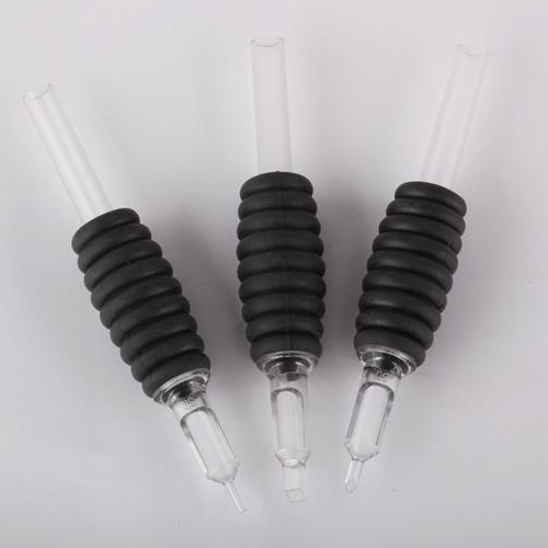 Disposable Soft Tattoo Grips with Clear Tattoo Tubes