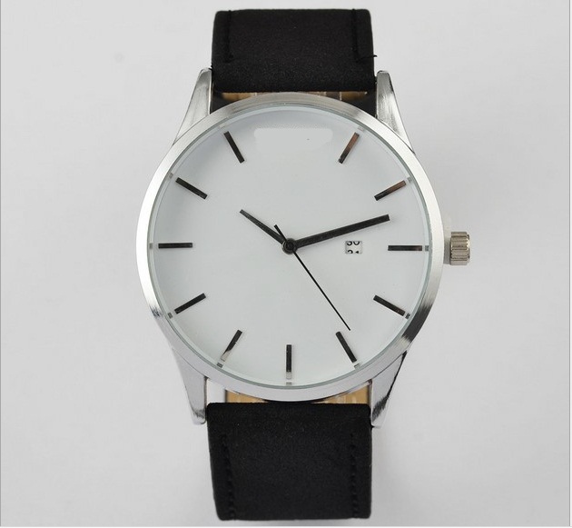 Customised Leather Strap Fashion Men Watch