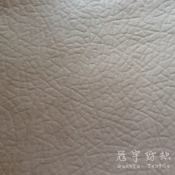 Home Textile Suede Polyester Elephant Skin Fabric for Sofa