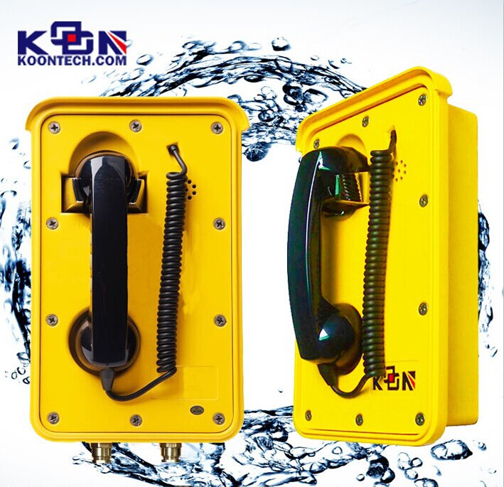 Auto-Dial Stainless Steel Heavy Duty Area Waterproof Phone