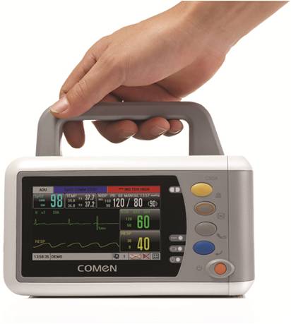 Transport Emergency Transfer Patient Monitor Touchscreen Handheld Ambulance Vital Signs Monitor Sc-C30