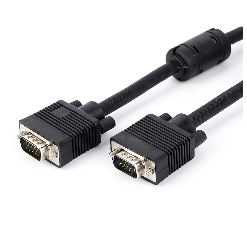 High Quality OEM 15pin Male to Male VGA Cable