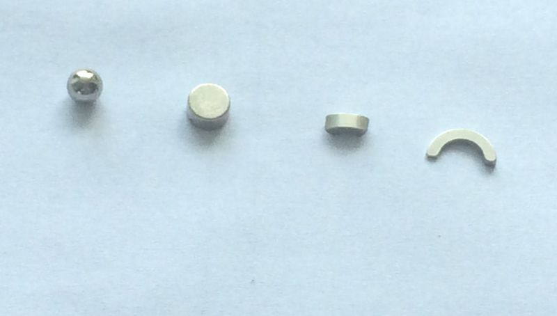 Small Size NdFeB Magnet with Various Shapes