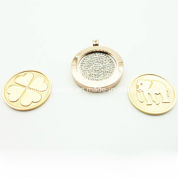 Fashion Custom Stainless Steel Floating Locket Pendant for Decoration